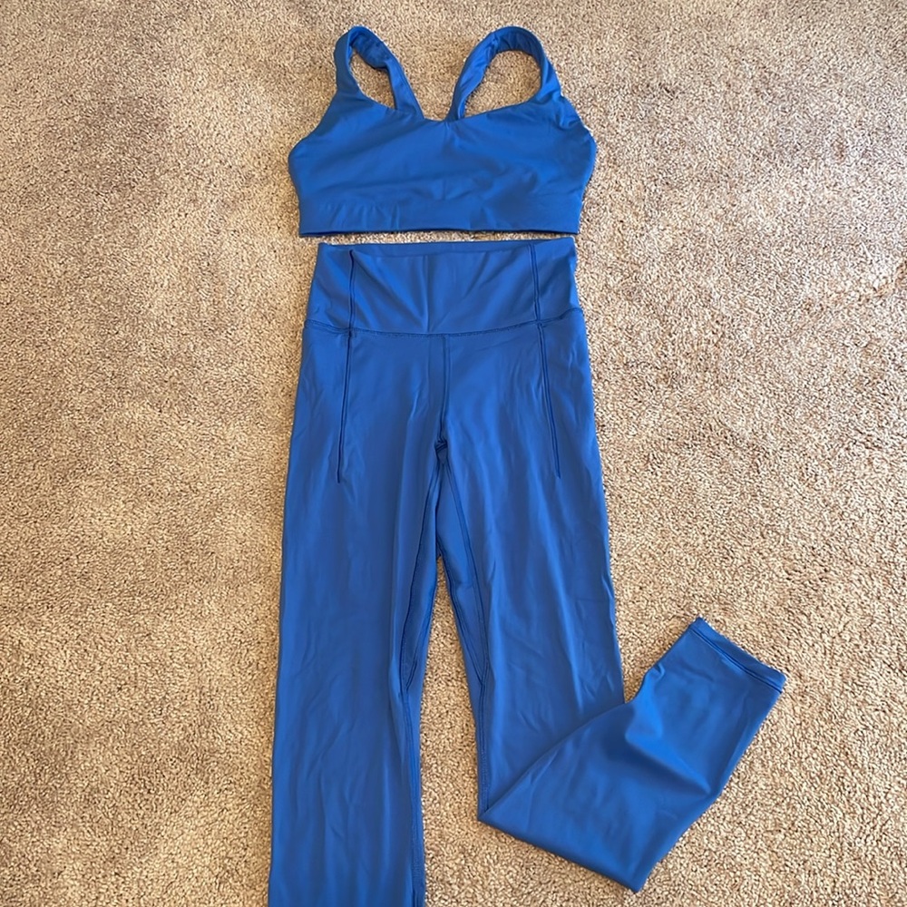 CALIA Women's Blue Workout Set